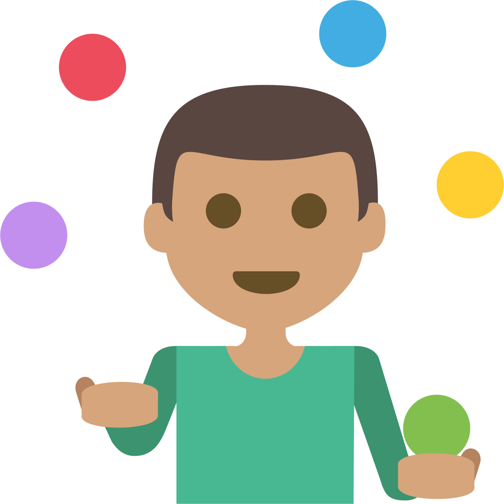 juggling tone 3 emoji