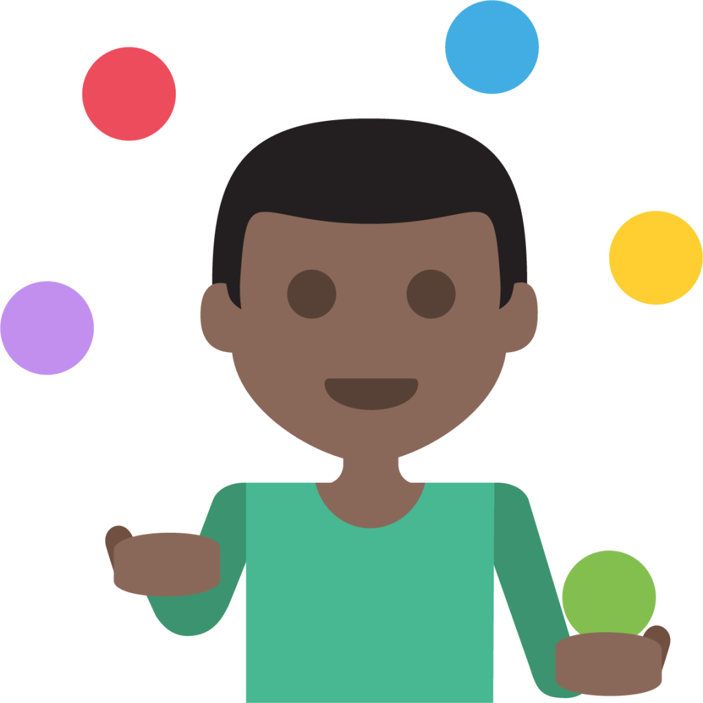 juggling tone 5 emoji