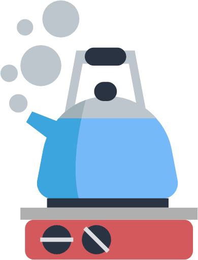 Boiling Kettle PNG Transparent Images Free Download, Vector Files