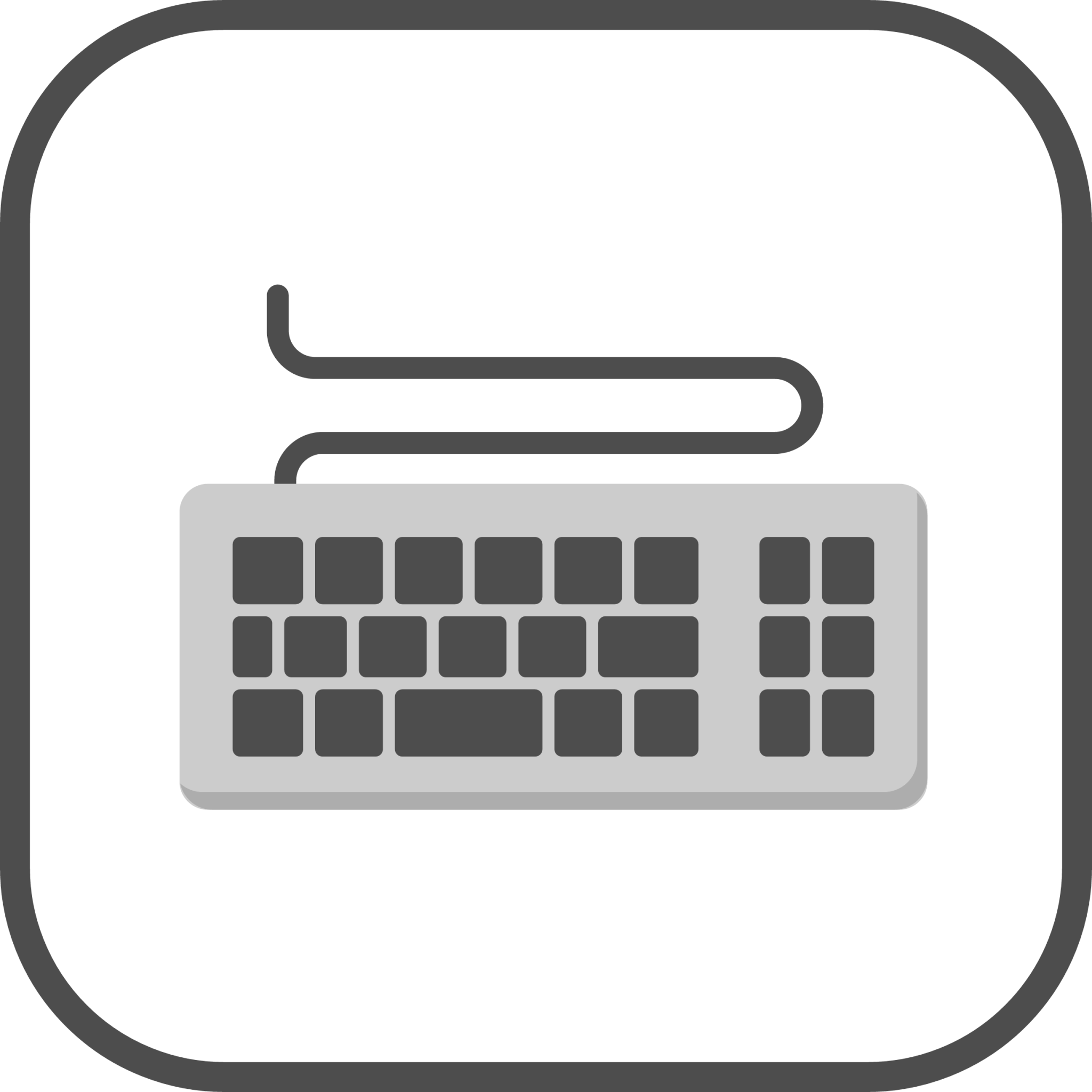 keyboard accessibility icon