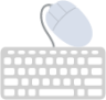 Keyboard and Mouse emoji