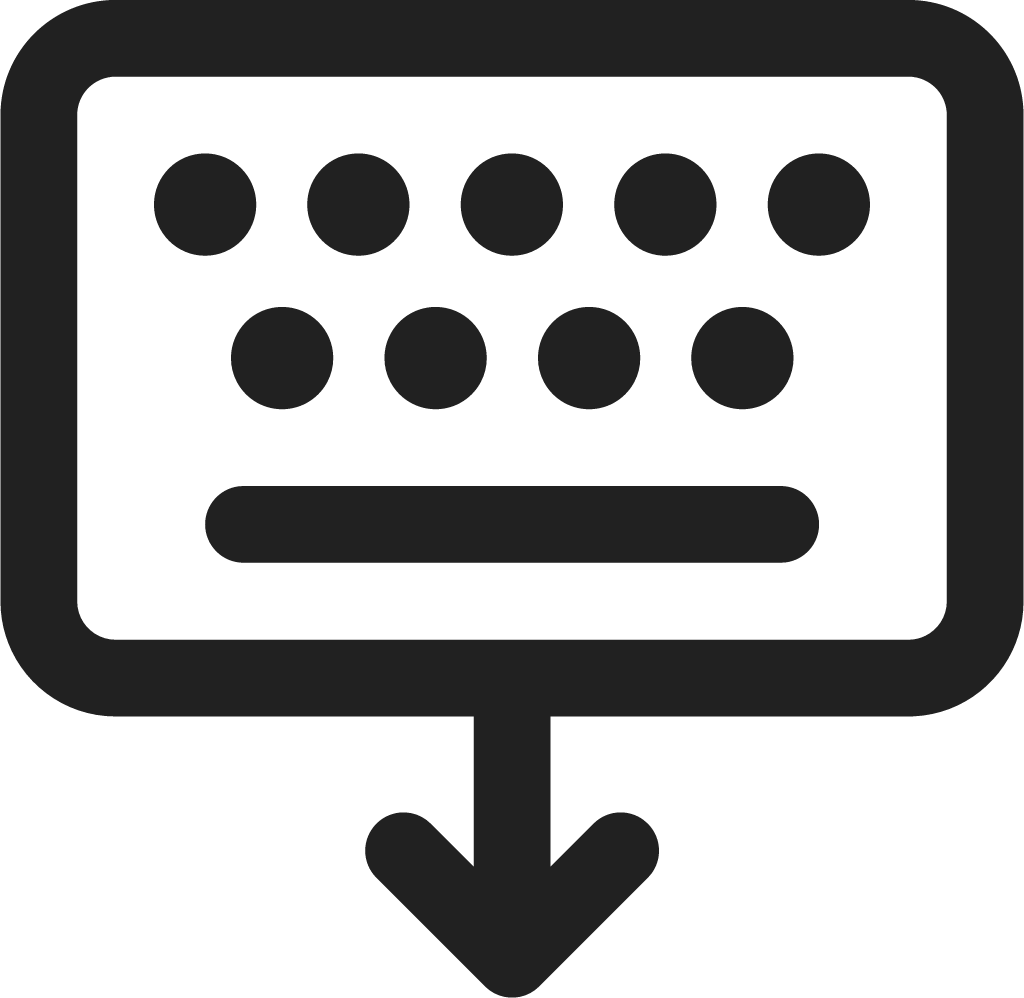 Keyboard Dock icon
