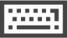 keyboard o icon