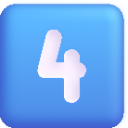 keycap 4 emoji