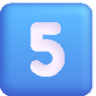 keycap 5 emoji