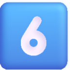 keycap 6 emoji