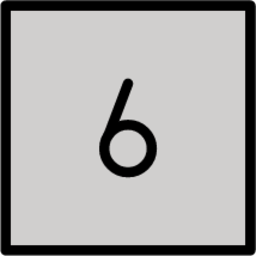 keycap: 6 emoji