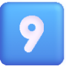 keycap 9 emoji