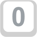 keycap digit zero emoji