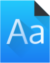 kfontview icon