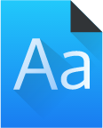 kfontview icon