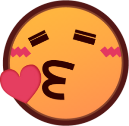 kissing heart emoji