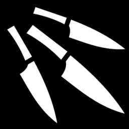 kitchen knives icon