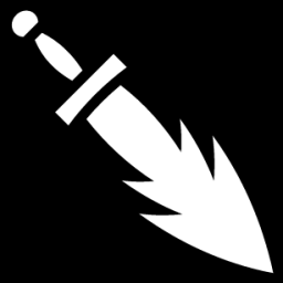 knife thrust icon