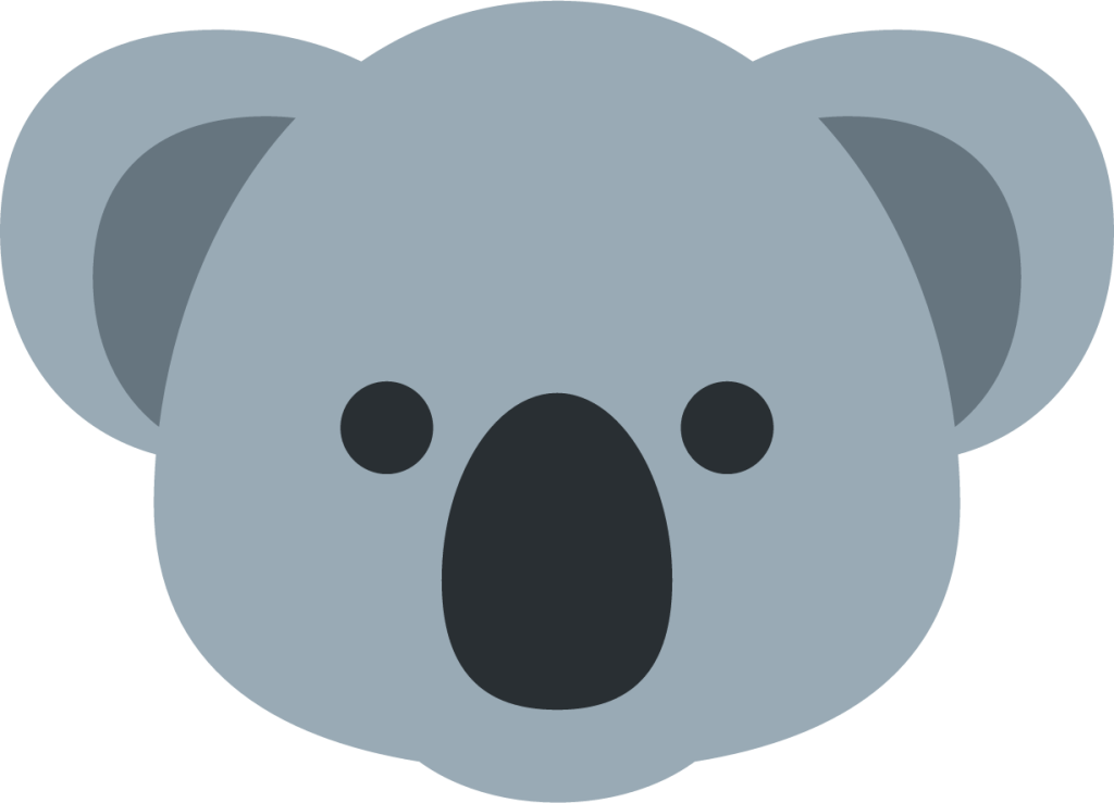 koala emoji