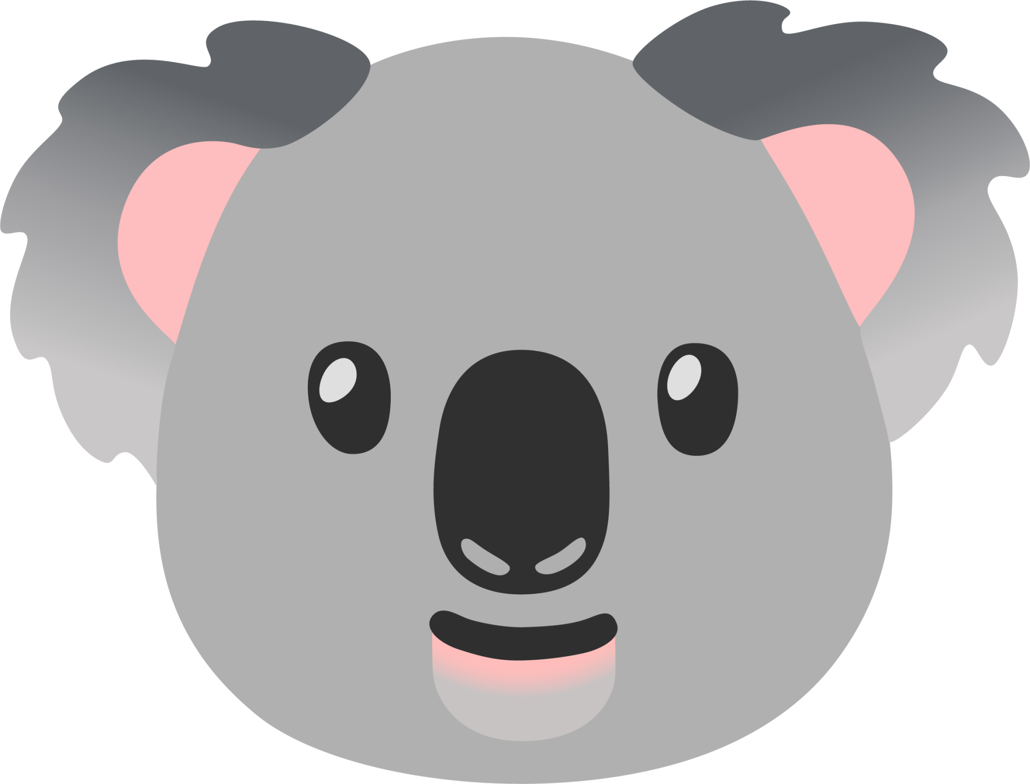 koala face clip art