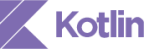 kotlin plain wordmark icon