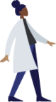 lab coat scientist science illustration