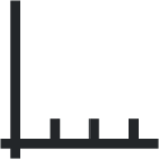 labplot axis horizontal icon