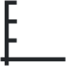 labplot axis vertical icon