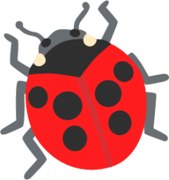 lady beetle emoji