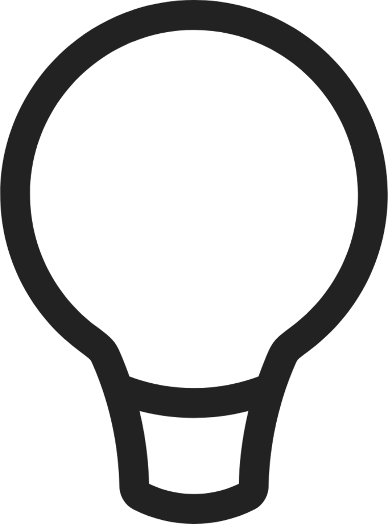 Lamp light icon