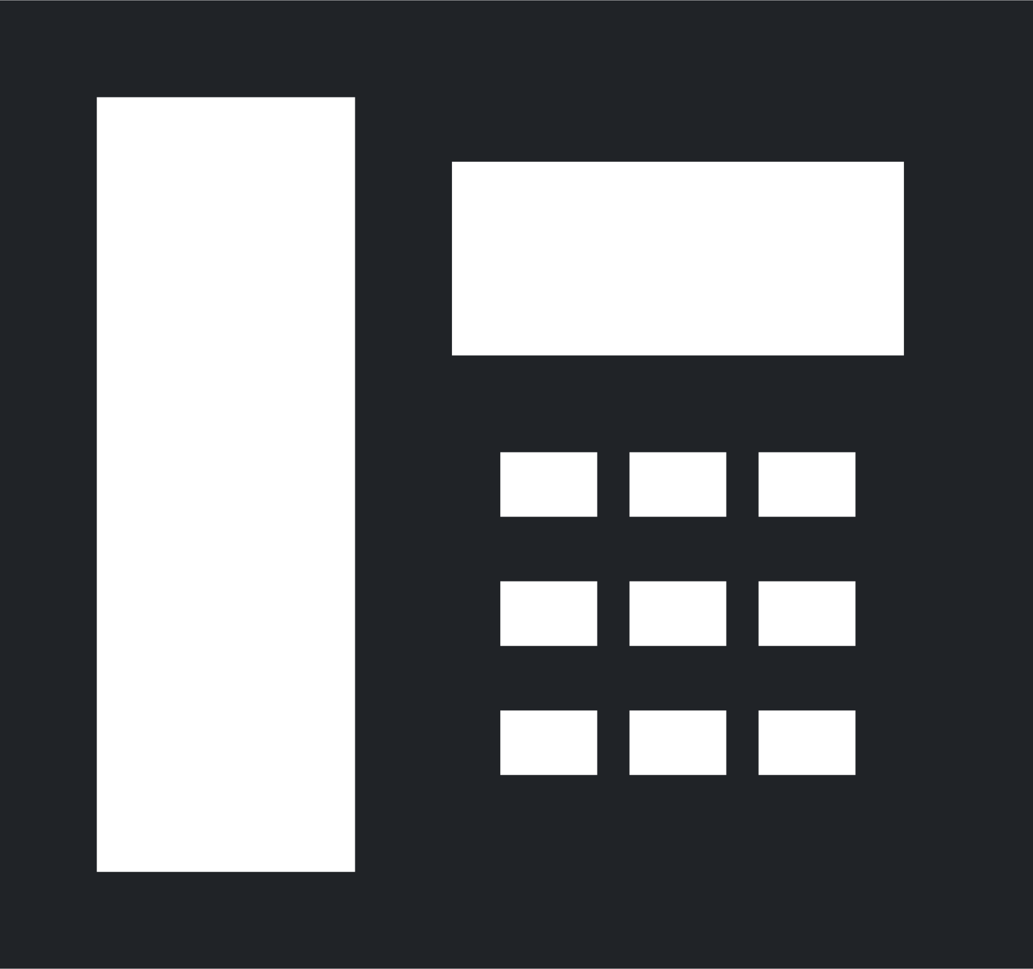 landline (sharp filled) icon