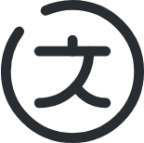 language circle icon