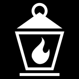 lantern flame icon