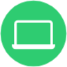 laptop connected icon