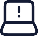 laptop issue icon