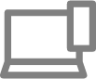 laptop phone icon