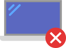 laptop remove icon