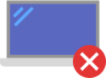 laptop remove icon
