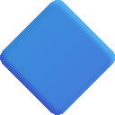 large blue diamond emoji