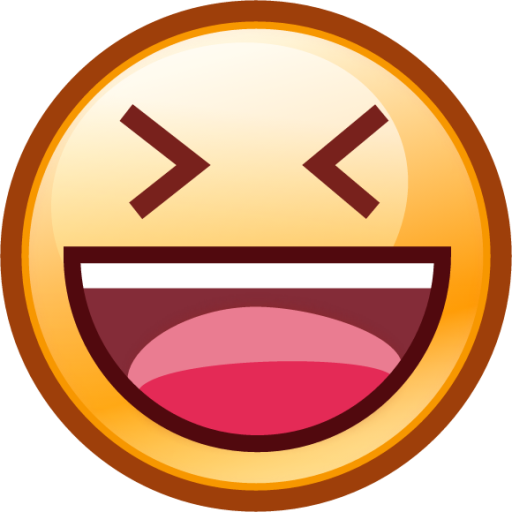 laughing (smiley) emoji