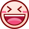 laughing (white) emoji