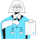 Lawyer illustration