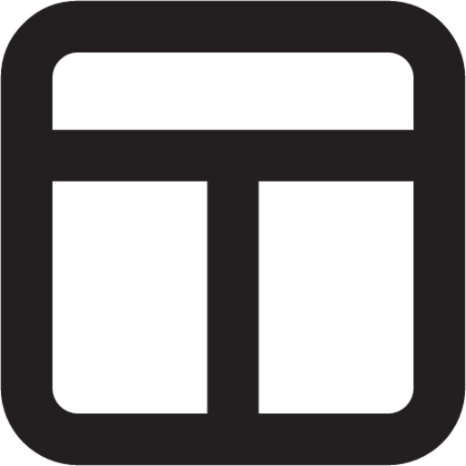 layout outline icon