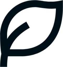 leaf line icon