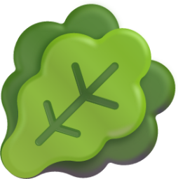 leafy green emoji