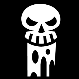 leaky skull icon