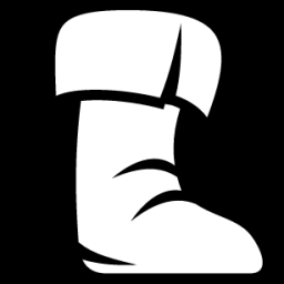 leather boot icon
