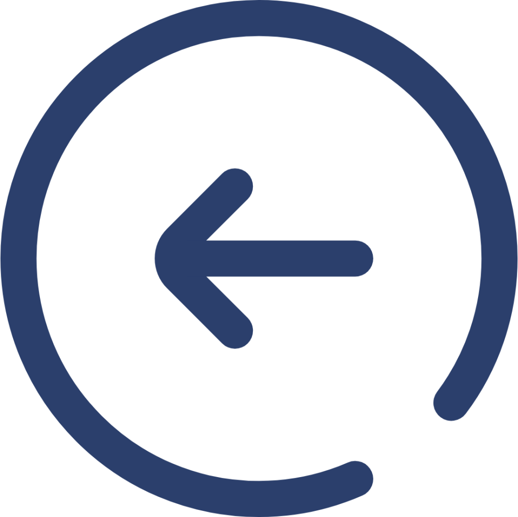 left circle icon