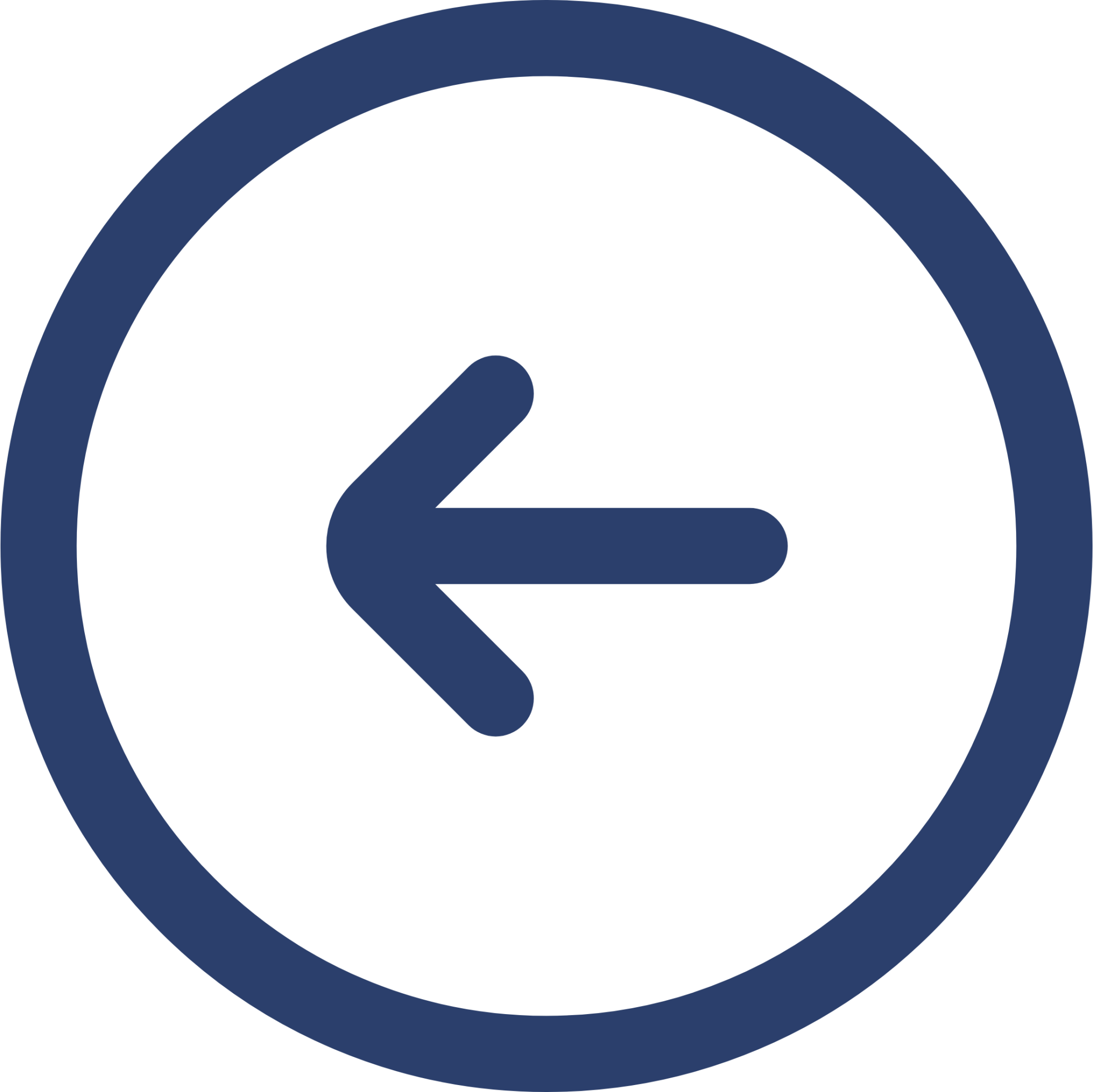 left circle icon
