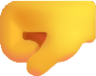 left facing fist default emoji