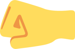 left-facing fist emoji