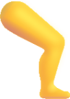 leg default emoji