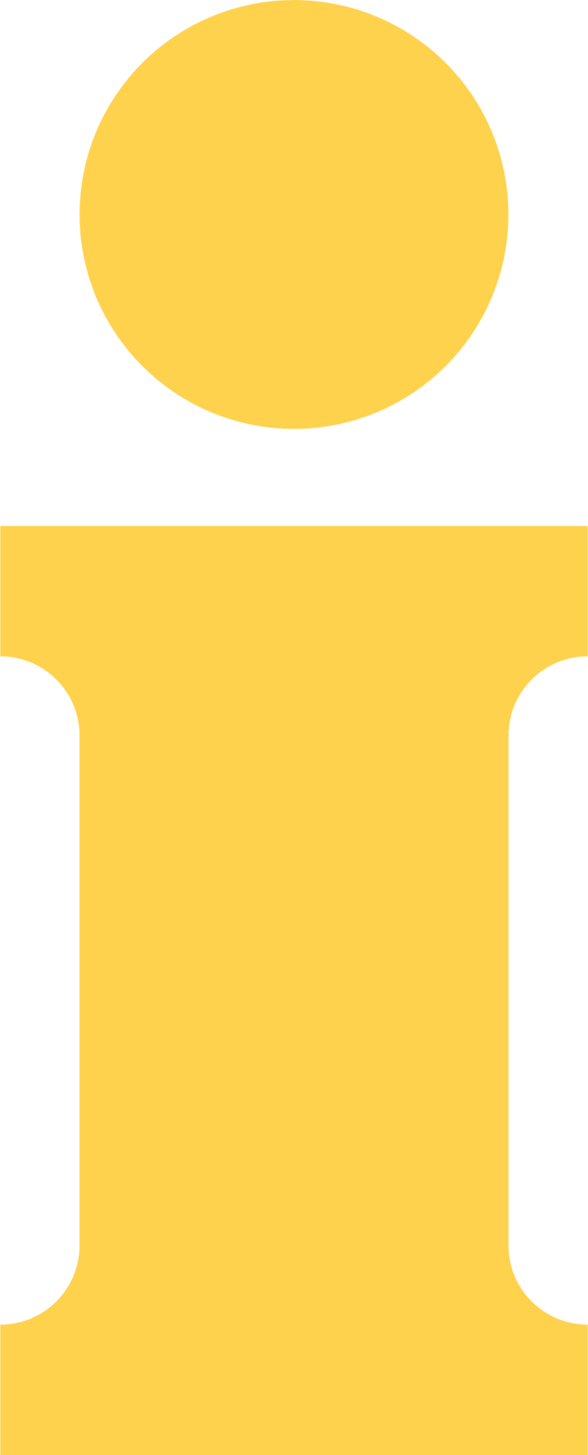 letter i icon