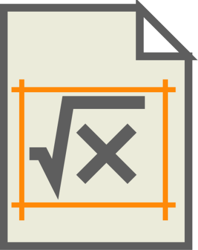 libreoffice math icon